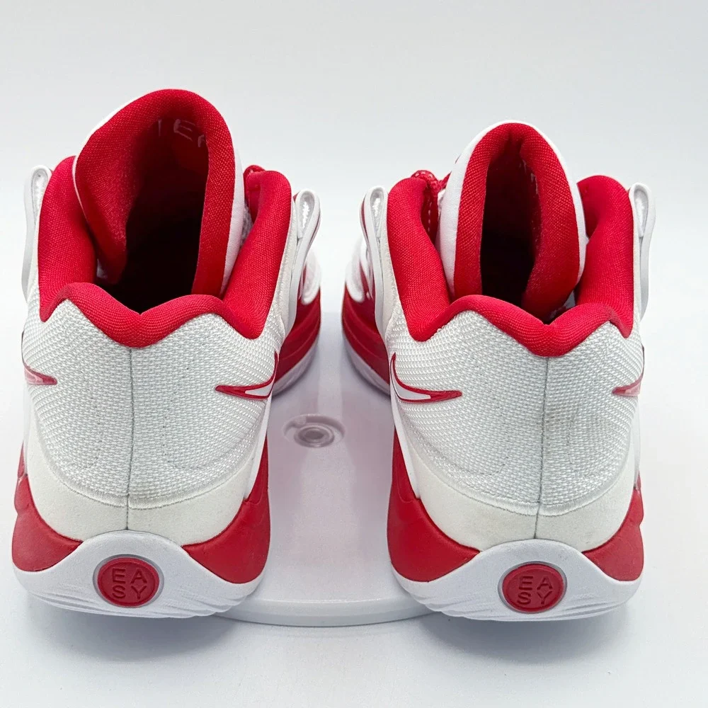 Nike KD18 White Red IM0634-104 / Size 10 Mens